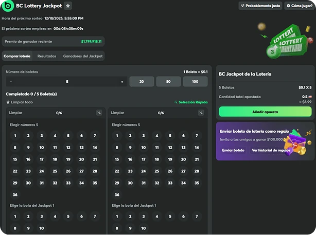 bc game all lottery jackpot mx mexico