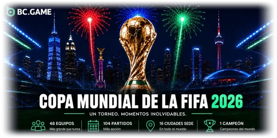 Apuestas del Mundial 2026 en BC Game